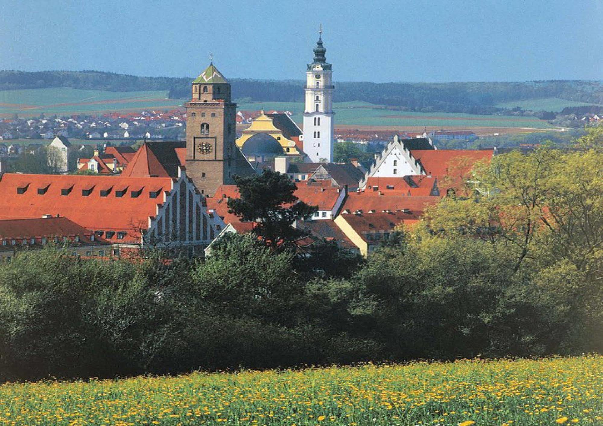 Aparthotel Donaustern Asbach-Baumenheim Екстер'єр фото